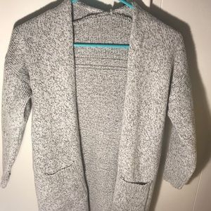 Grey cardigan